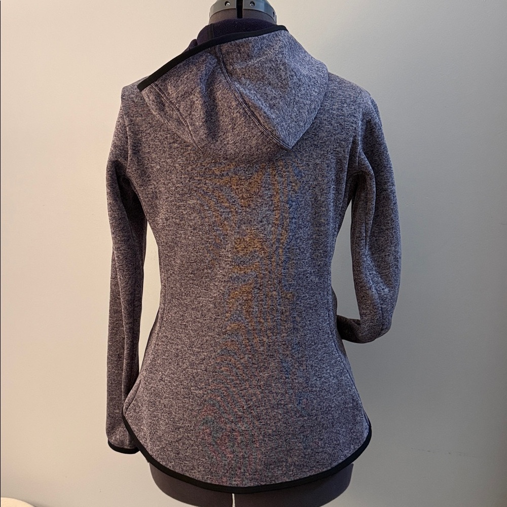 Nike Womens Sweater Purple Hoodie Full Zip Dri Fit - Picture 8 of 9